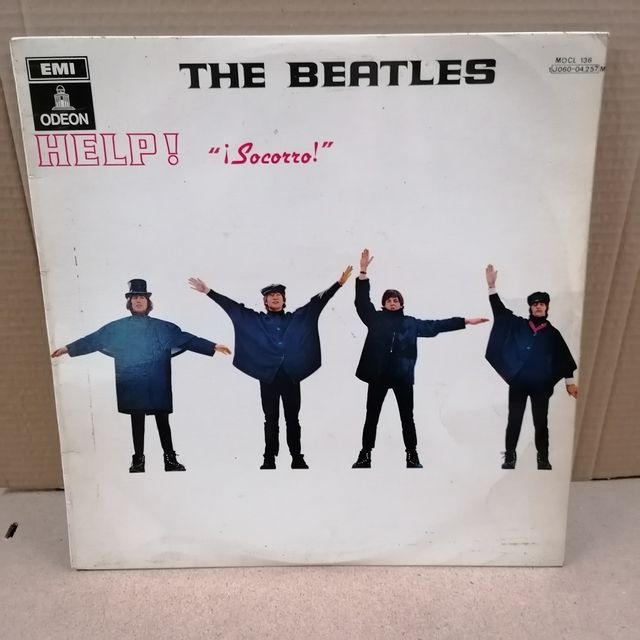 Disco Vinilo LP  The Beatles  Help Socorro