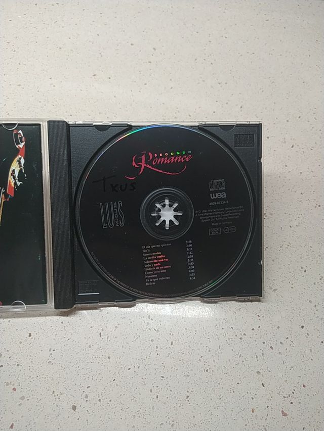 🔴🔴 cd Luis Miguel - Segundo Romance
