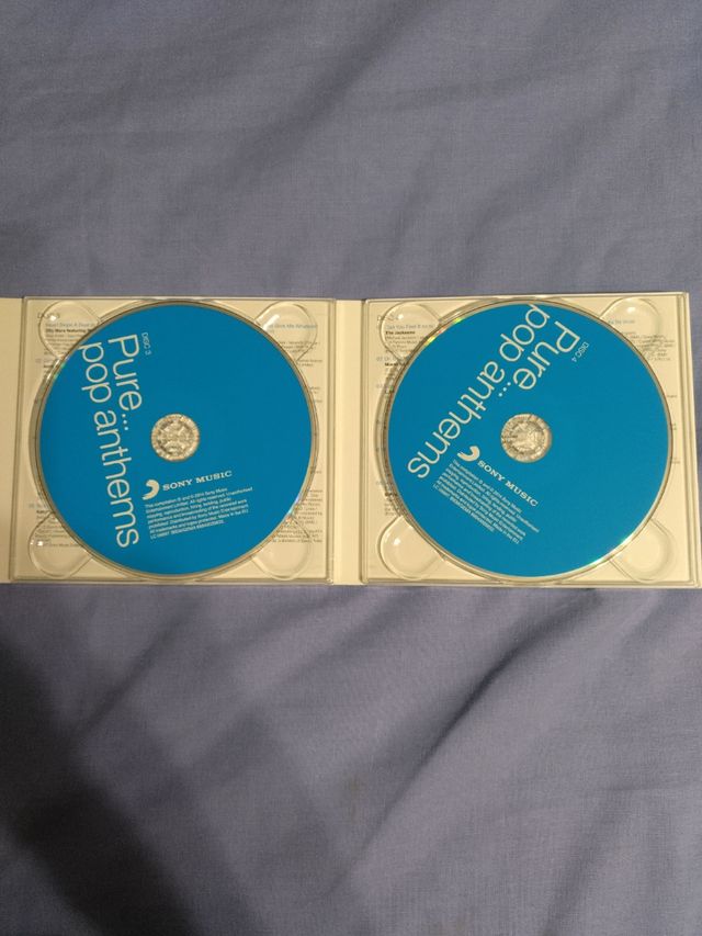 4 CDs Pure Pop Anthems