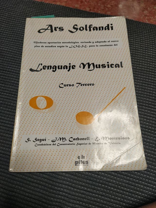 lenguaje musical ARS Solfando 3 curso