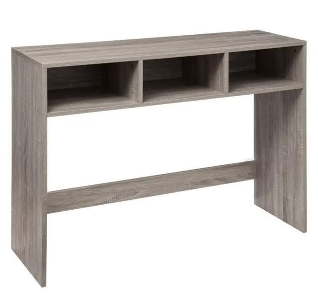 Consola de Madera Gris "MIX" - 3 Cajones