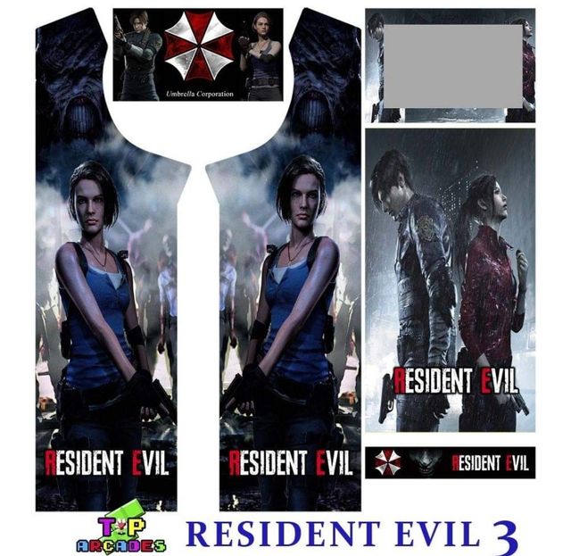 Vinilo Arcade Resident Evil 3