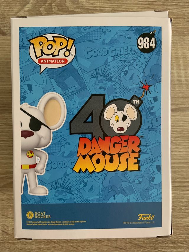 Funko Pop! Danger Mouse #984 FunKon 2021
