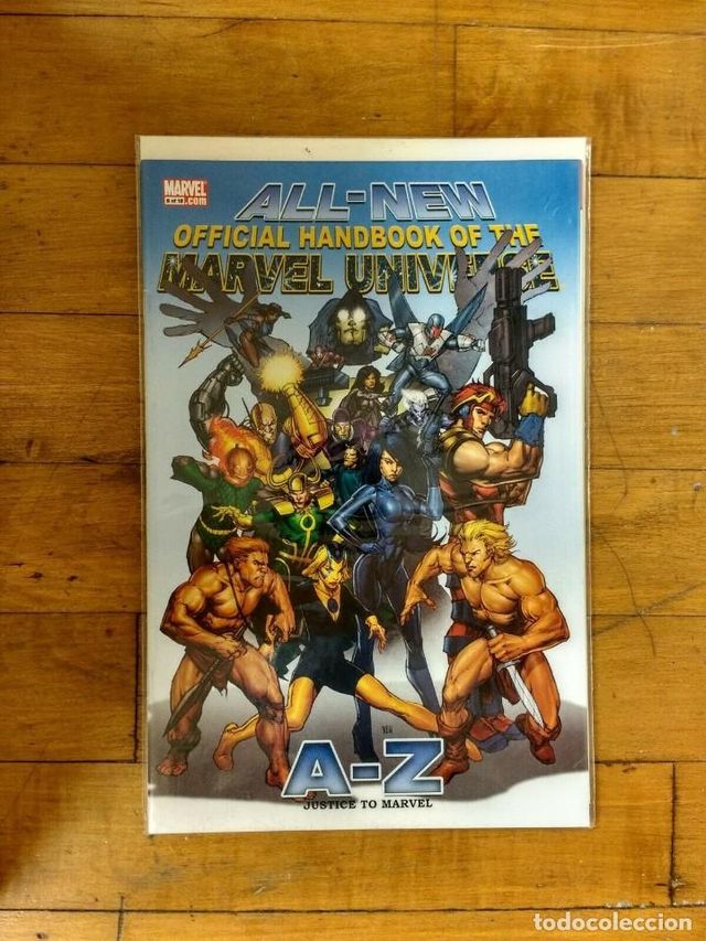 MARVEL All-New Official Handbook completa.