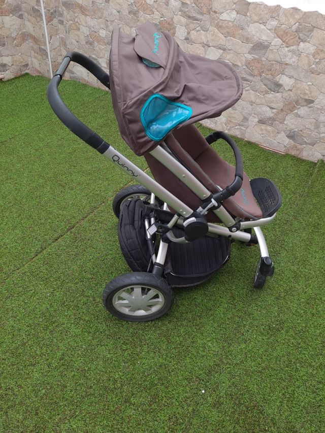 cochecito quinny con mochila porta objetos