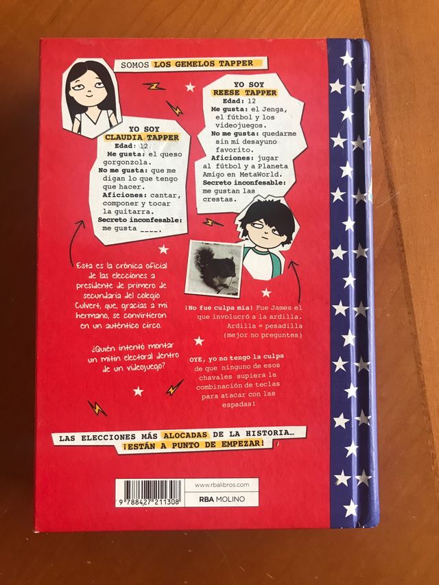 Los gemelos Tapper quieren ser presidentes