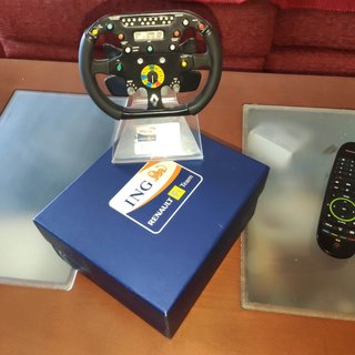 Maqueta volante Renault F1 Fernando Alonso