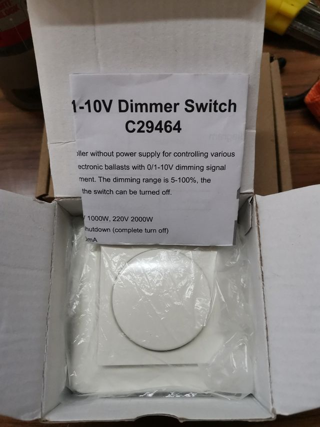Led Dimmer switch 1-10v
