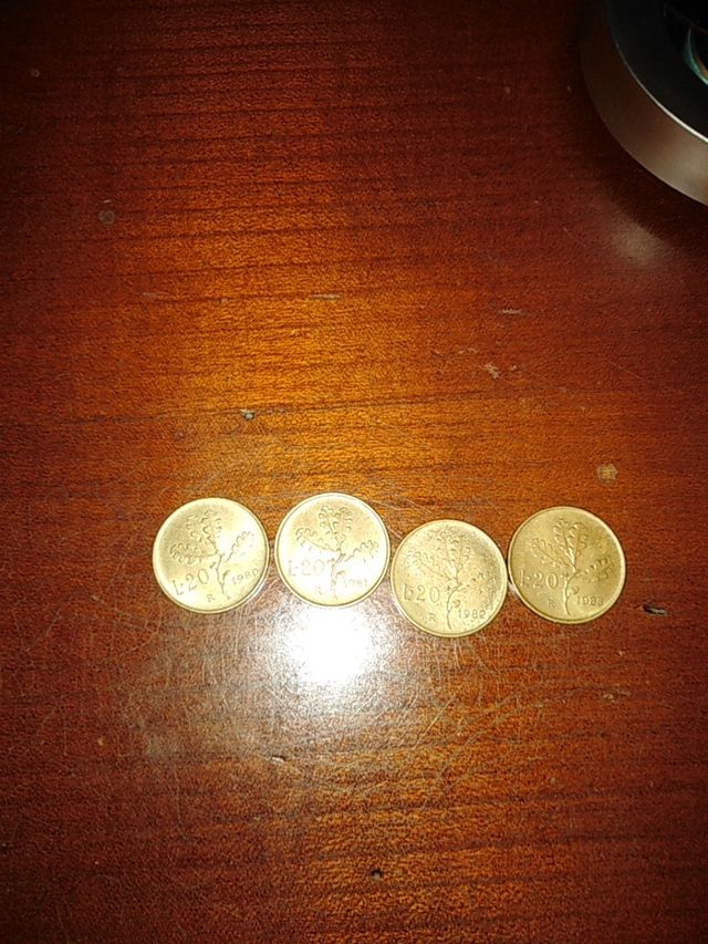 collezione lira da 20 