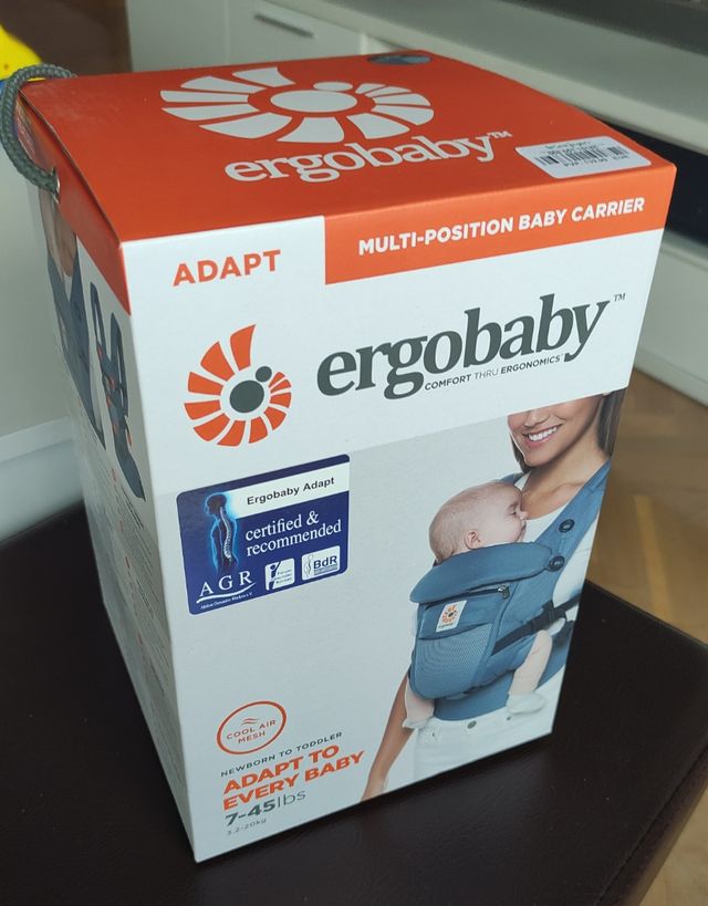 Mochila portabebé Ergobaby Adapt Cool Air (azul)