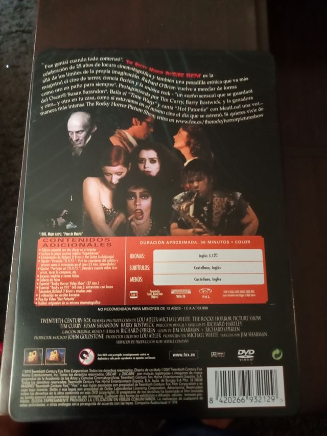 DVD THE ROCKY HORROR PICTURE SHOW
