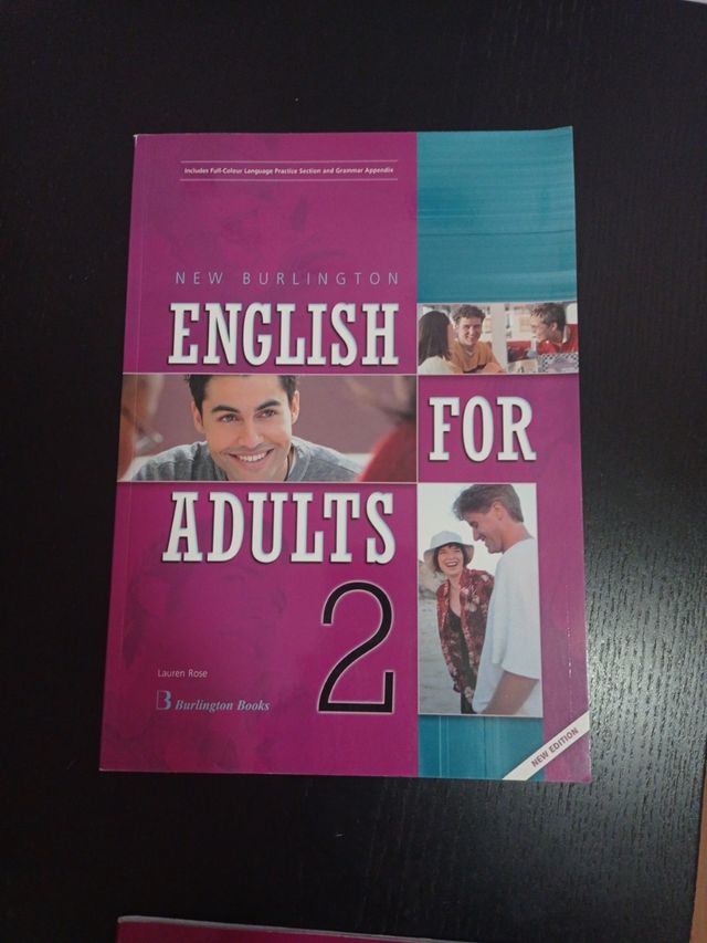 se vende libro de inglés english for adult