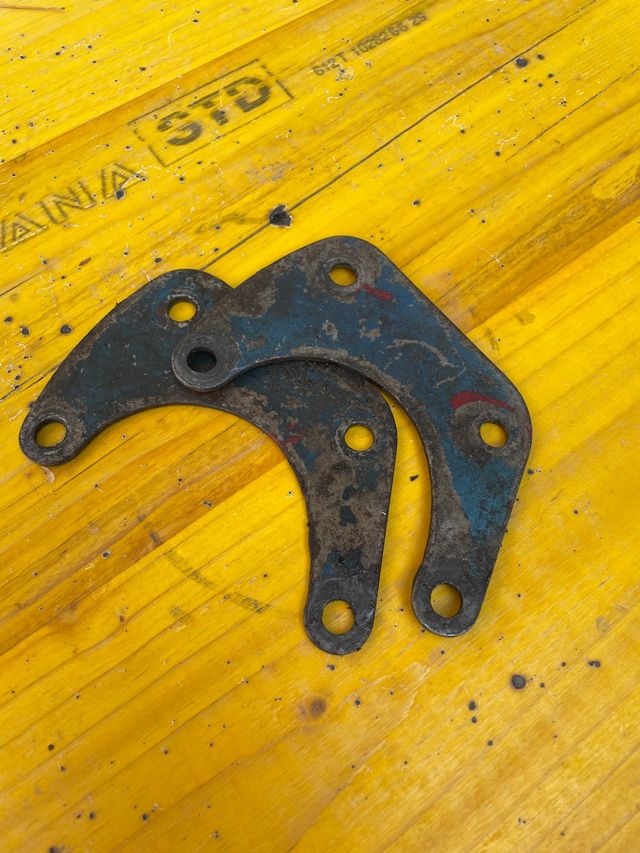 Ducati 250 road de luxe 350 scrambler engine plate