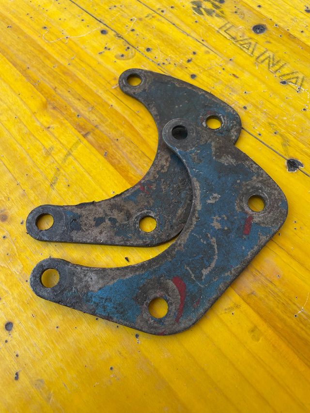 Ducati 250 road de luxe 350 scrambler engine plate