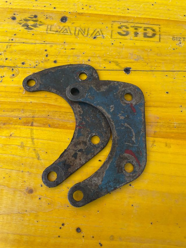 Ducati 250 road de luxe 350 scrambler engine plate