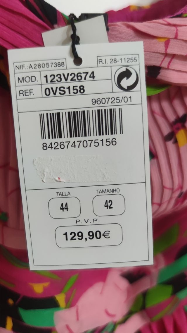 Vestido largo Marca Tintoretto