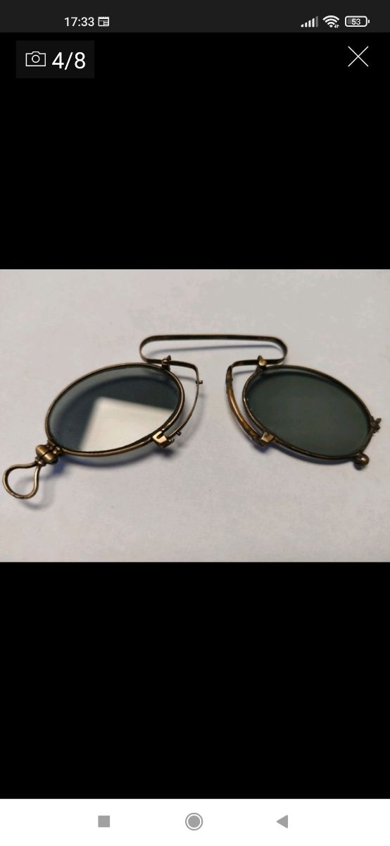 Antiguas gafas de sol impertinentes vintage