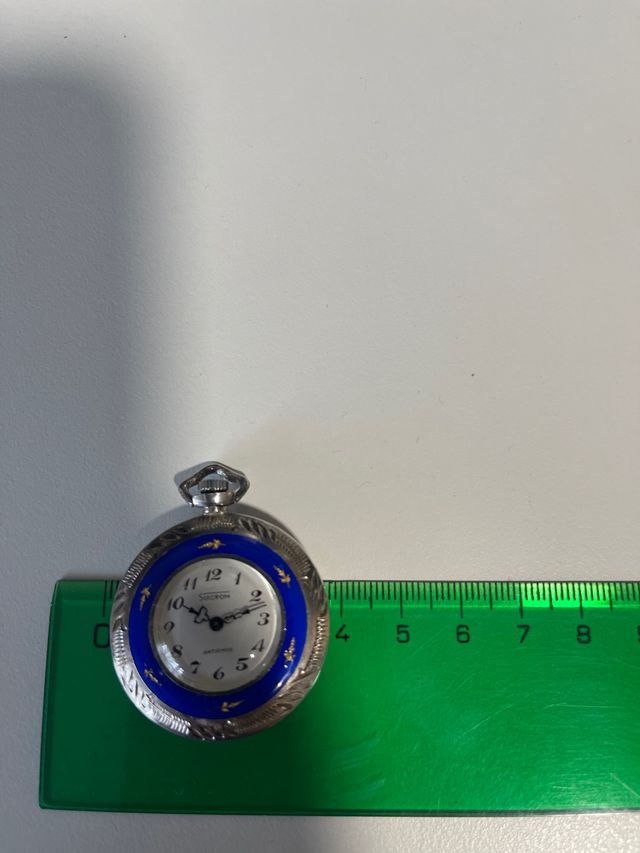 Reloj cuerda bolsillo. Marca: Suicrom Vintage
