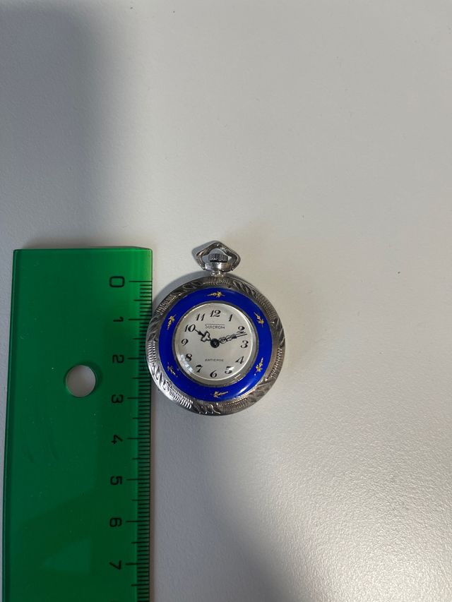 Reloj cuerda bolsillo. Marca: Suicrom Vintage