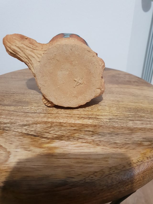 Artesanía jarra barro y esmalte nueva