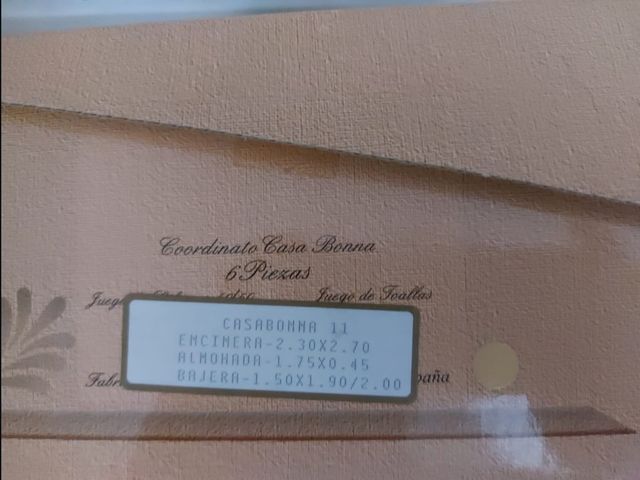 Juego de sábanas SIN ESTRENAR 1,50