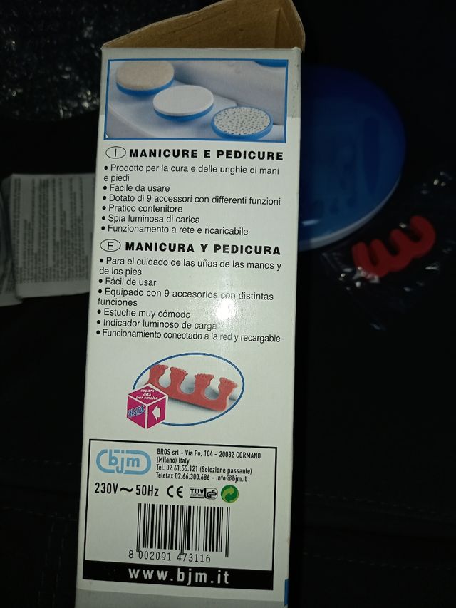 Set Manicura y pedicura