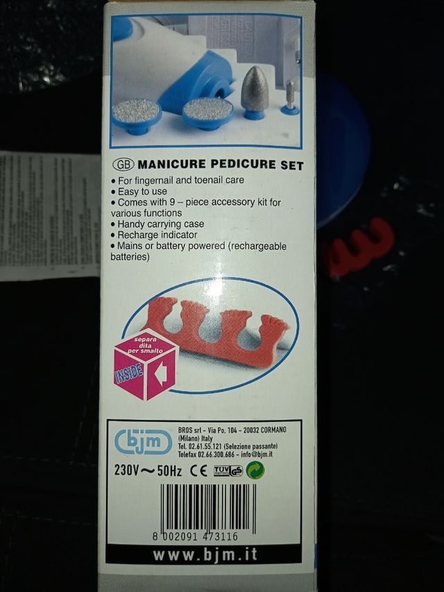 Set Manicura y pedicura