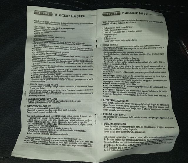 Set Manicura y pedicura