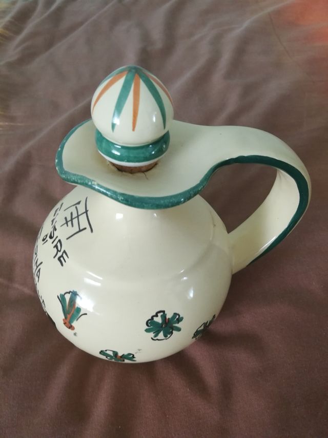 Jarra de cerámica vintage italiana