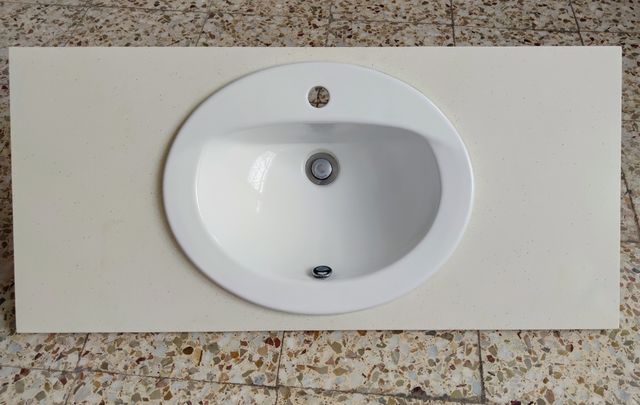 Lavabo+encimera+ grifo de regalo