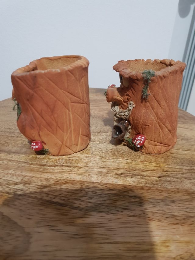 Artesanía 2 portalapices nuevos