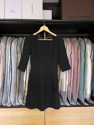 Vestido negro espalda descubierta Zara Talla M de segunda mano por 18 EUR  en Las Rozas de Madrid en WALLAPOP