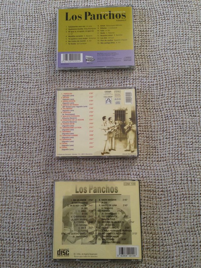 CD's de Los Panchos,
