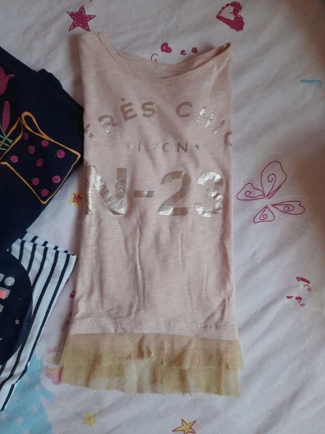 LOTE camisetas manga larga niña