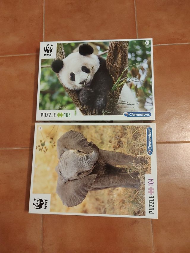 2 puzzled de Clementoni
