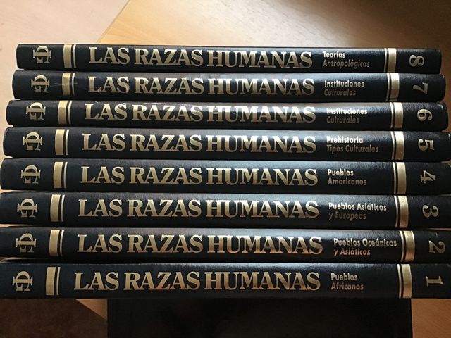 Las Razas Humanas, 8 tomos #Instituto #Gallach