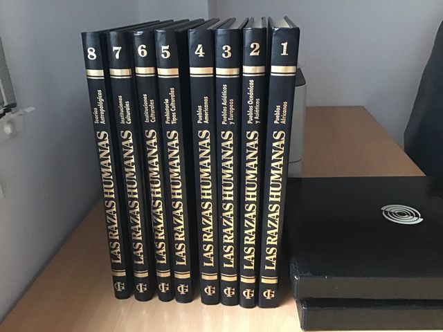 Las Razas Humanas, 8 tomos #Instituto #Gallach