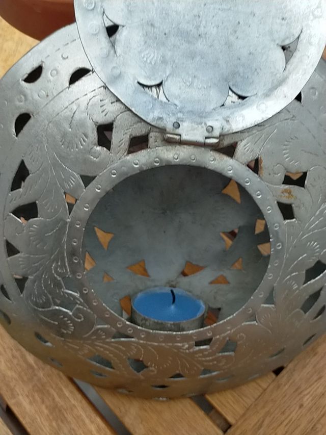 Portavelas para colgar