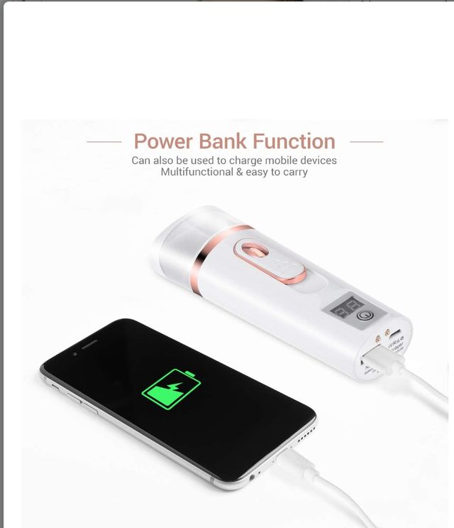 Nebulizador facial recargable