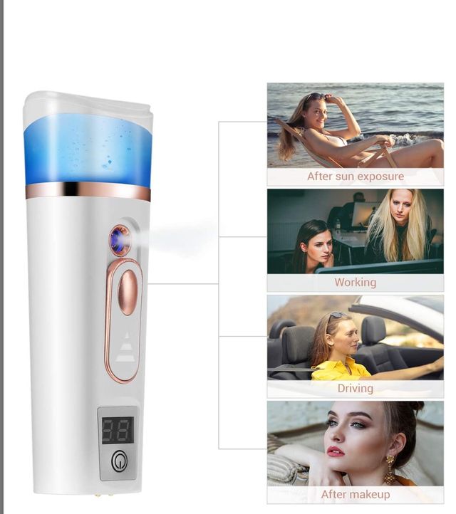 Nebulizador facial recargable