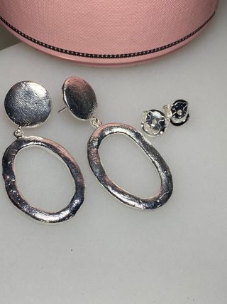 PENDIENTES  DUNA DE TOUS PLATA 925