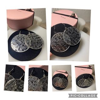 PENDIENTES TOUS ROSA DE ABRIL PLATA