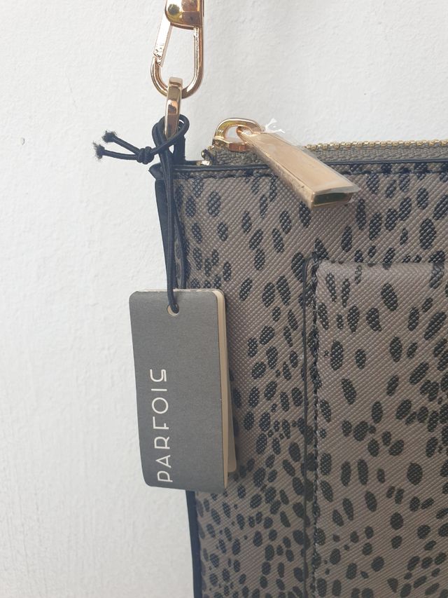 Bolso bandolera estampado animal print PARFOIS