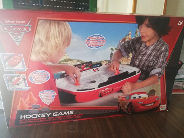 Juego air Hockey Cars