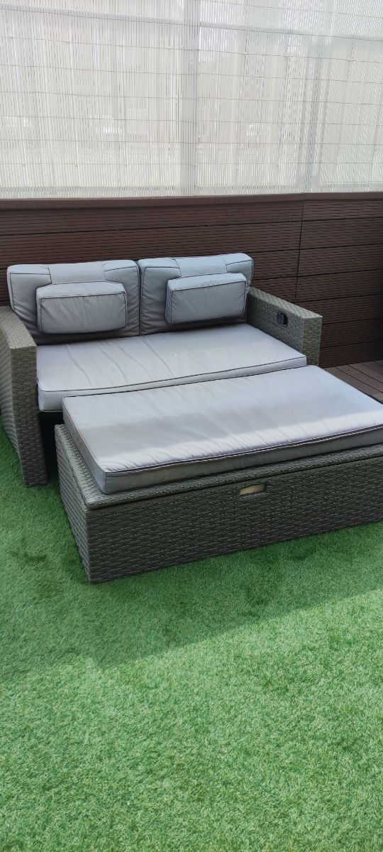 Sofá cama para exterior