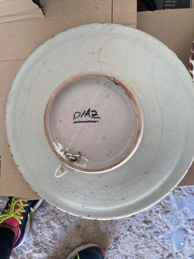 Platos cerámica antiguos