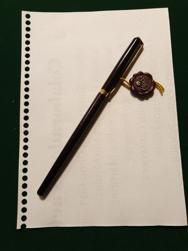 Mini-Boligrafo Elysee S/Laca Marron