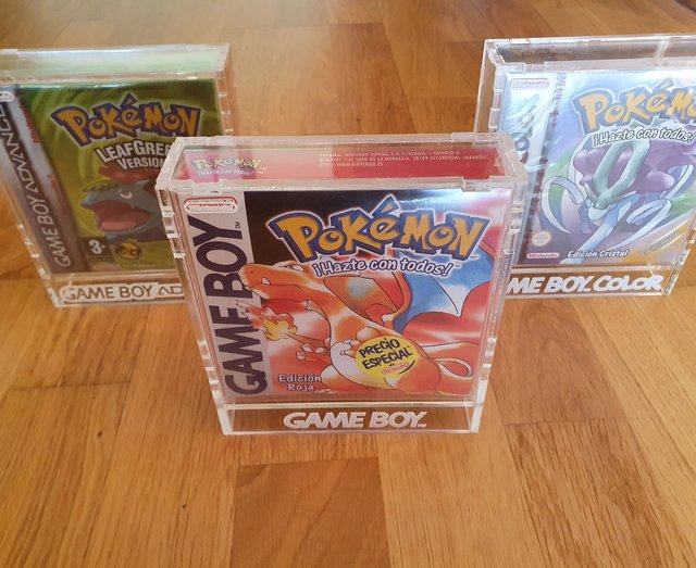 Caja para exponer videojuegos mas valiosos