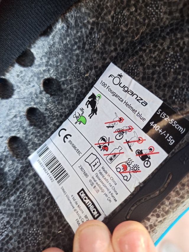 casco equitación para niños