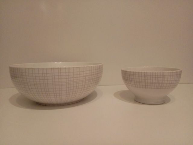 Ensaladera-fuente y cuenco